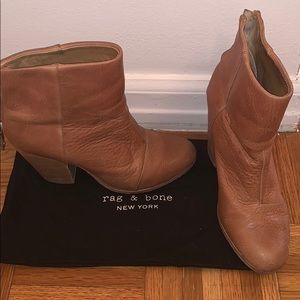 Rag and Bone Leather Booties